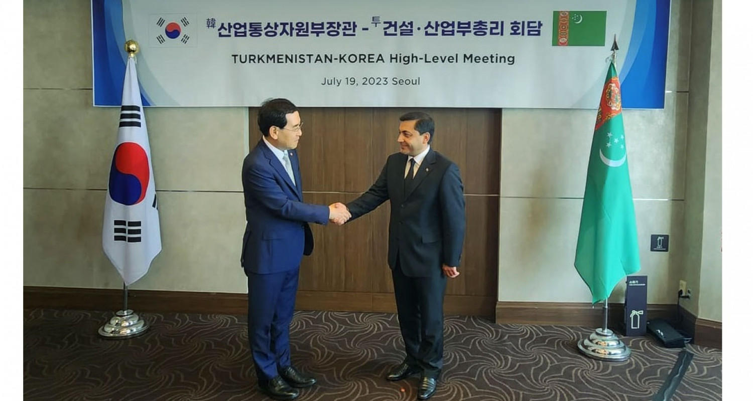 Завершился визит делегации Туркменистана  в Республику Корея
